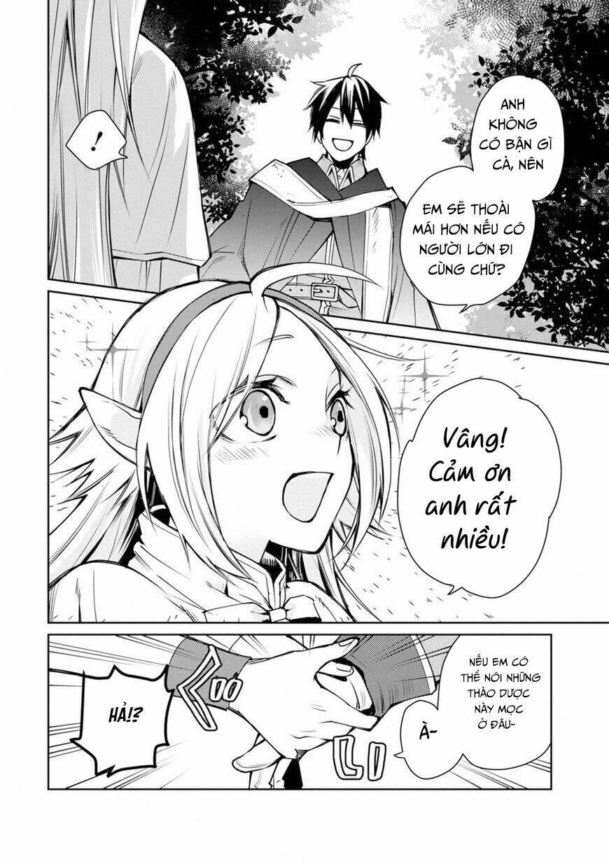 tôi đã từng là một pháp sư bá đạo cho đến khi ăn phải mũi tên vào đầu gối và trở thành một người bảo chapter 1.2 14
