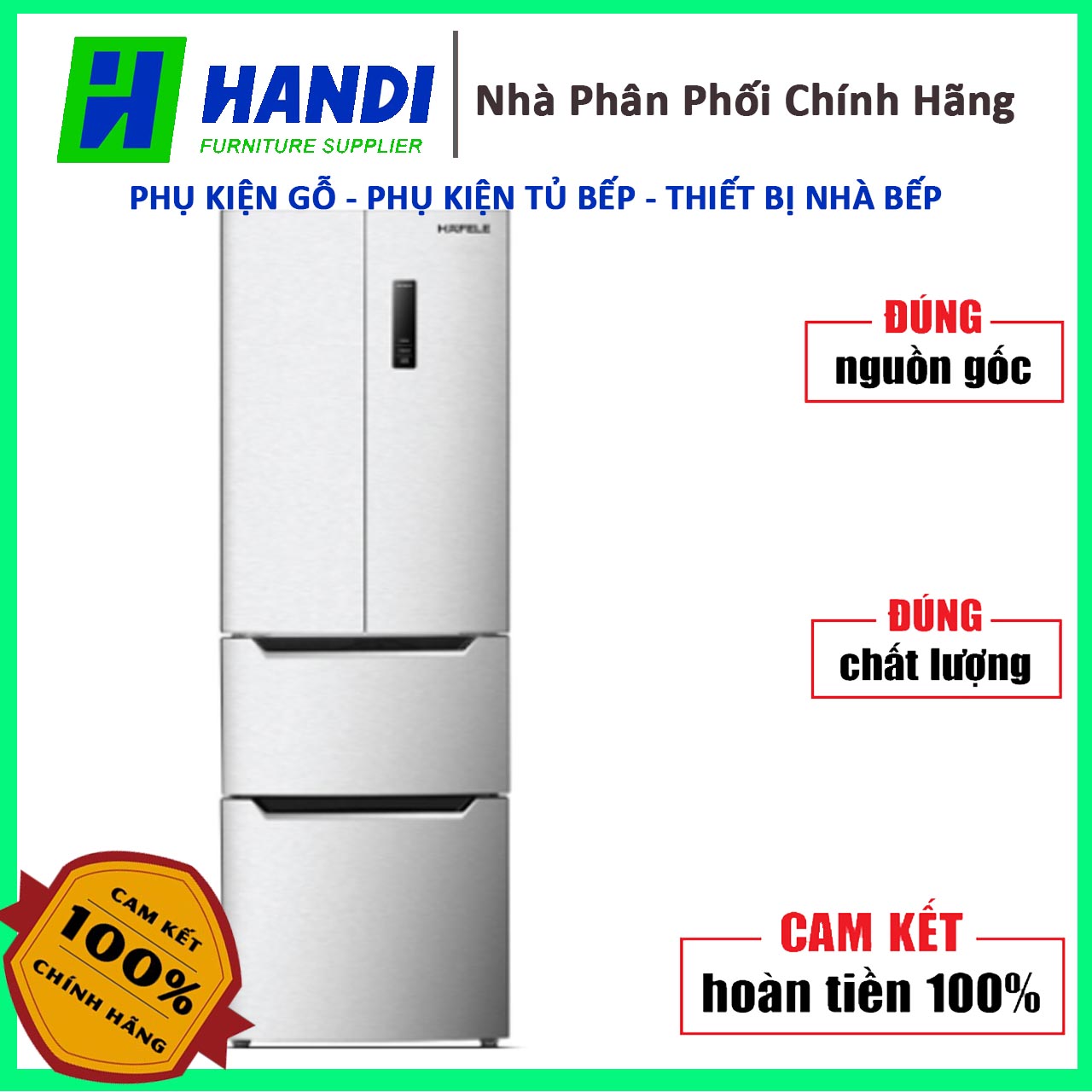 Tủ lạnh Hafele 534.14.040 (Hàng Chính Hãng)