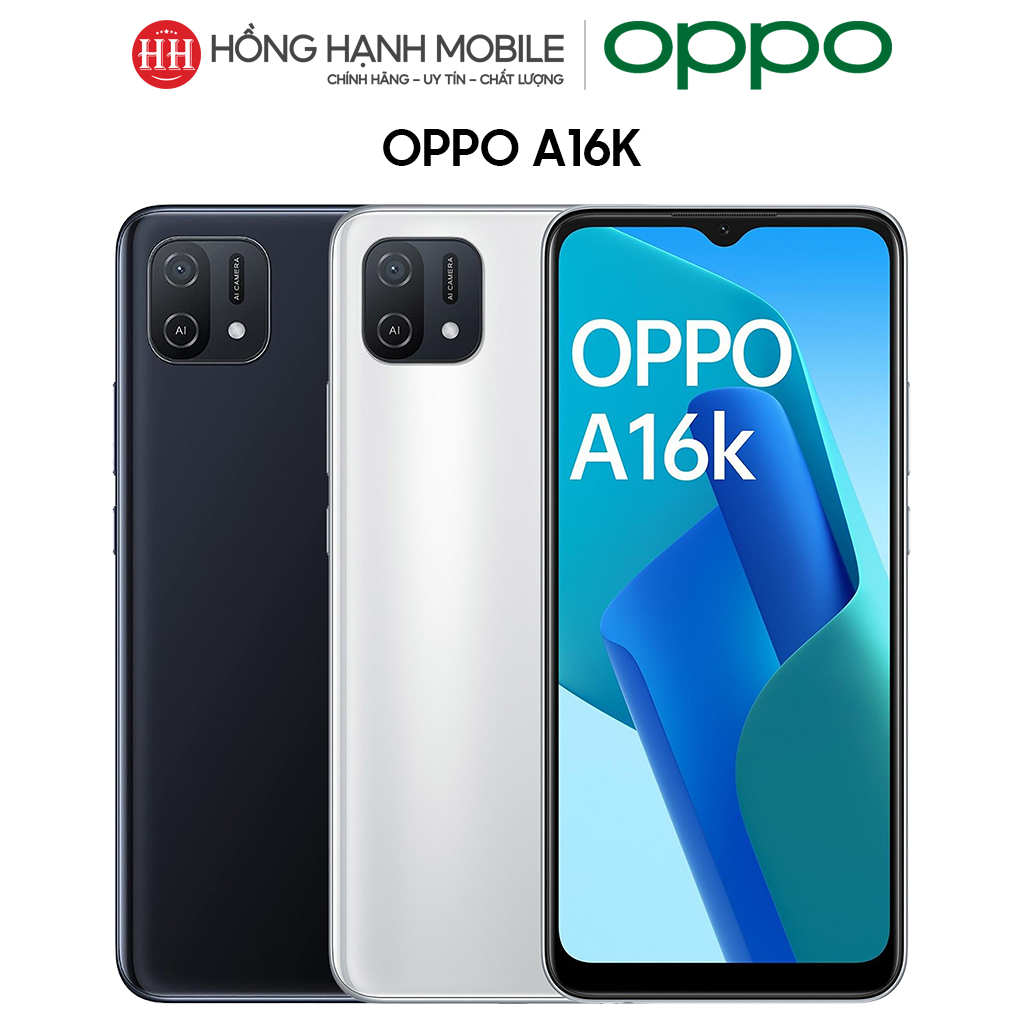 Điện Thoại Oppo A16k 4GB/64GB - Hàng Chính Hãng