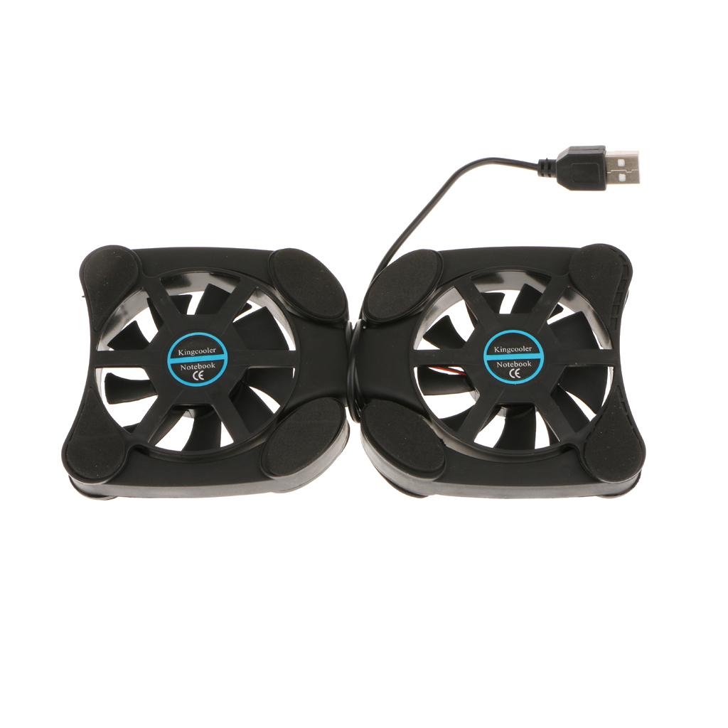 USB Mini Laptop Notebook Foldable Folding Fan  Cooling Pad for Travel