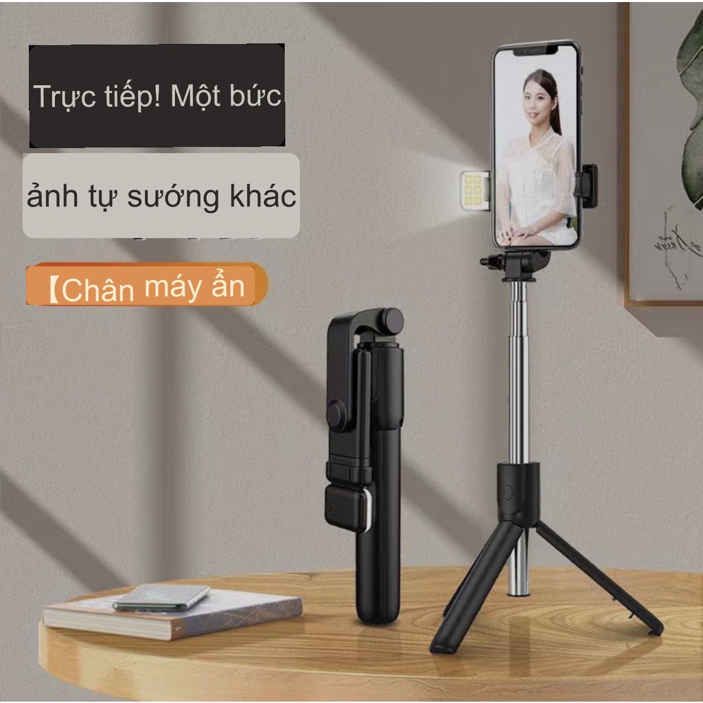 Gậy chụp hình Q7S / Q07 vỏ đỏ có đèn
