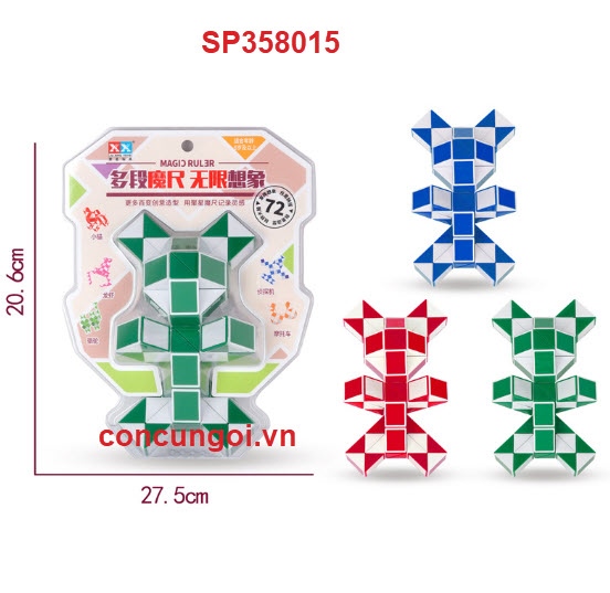 Vỉ rubic hình gấu , 6230-3