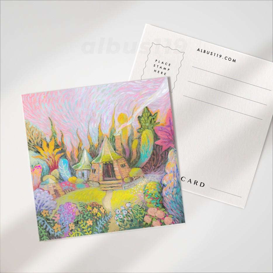 Postcard Magical Places | Art Print | Bưu thiếp