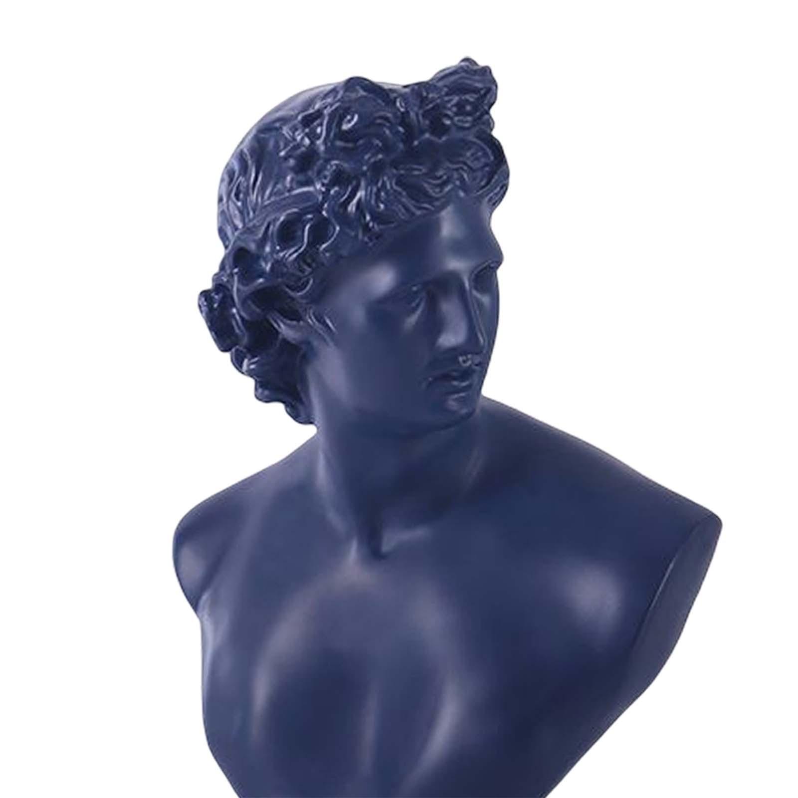 Desktop Goddess Sculpture Sketch Model Figurine Statue Shelf White