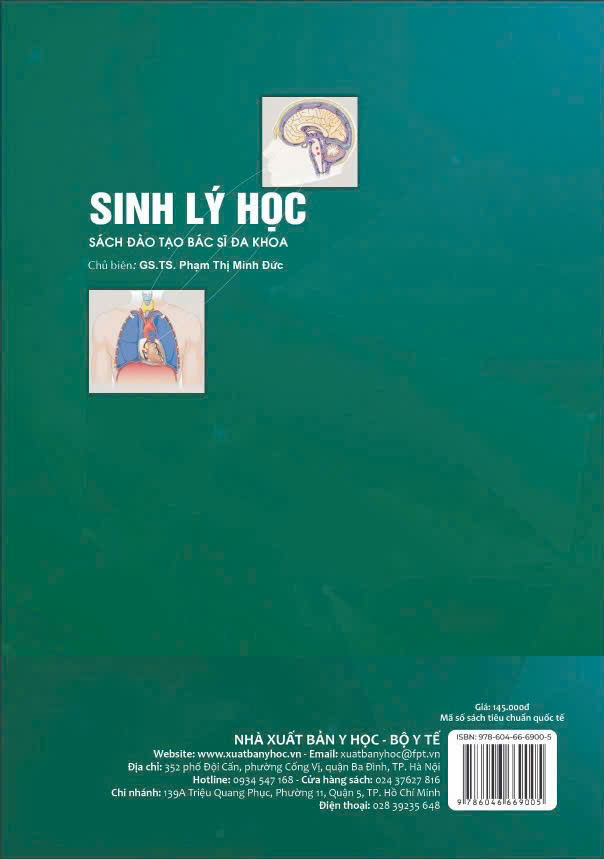 Sách - Sinh lý học sách đào tạo bác sỹ đa khoa (Xuất bản 2024)