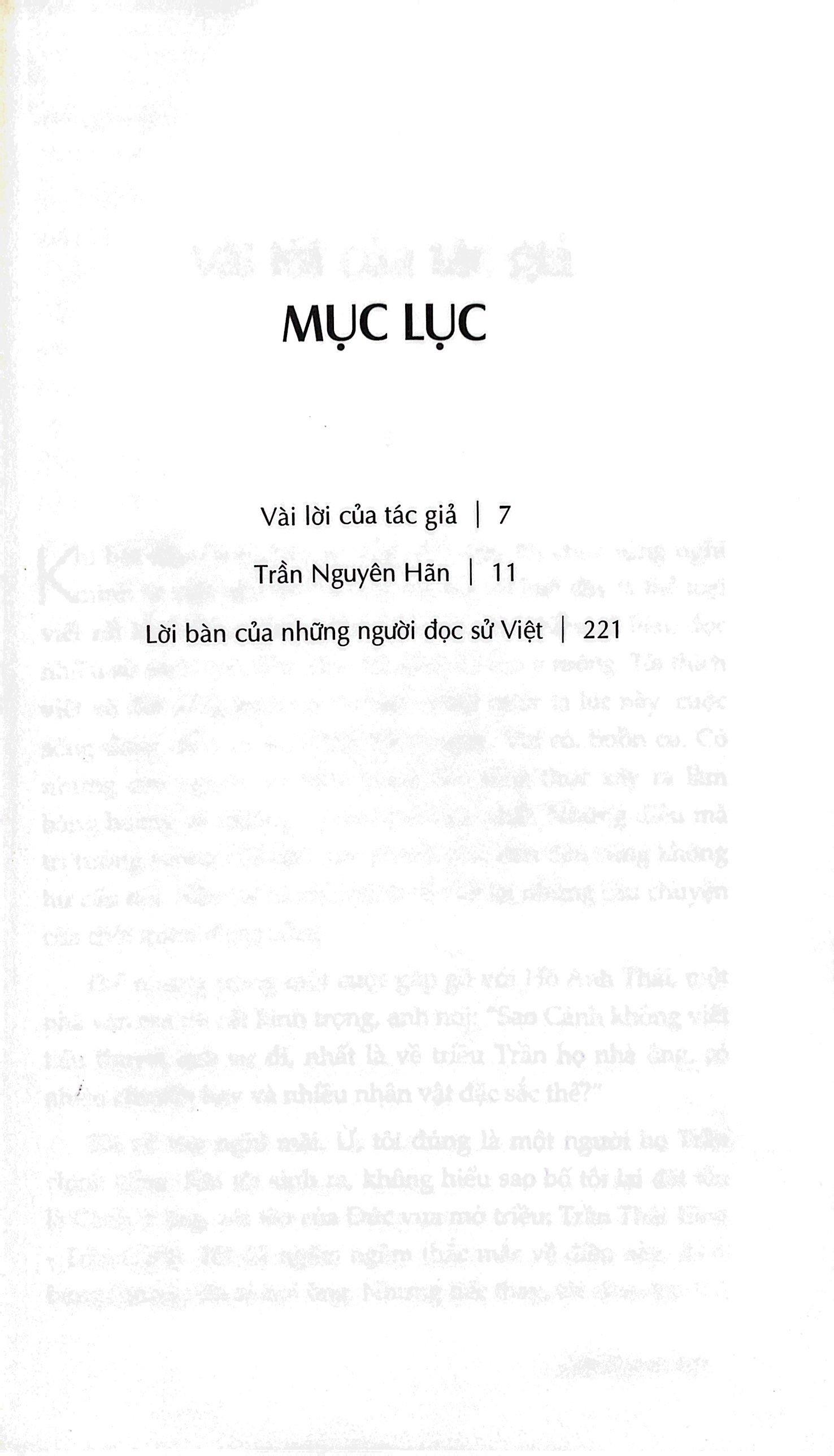 Tiểu Thuyết Lịch Sử - Trần Nguyên Hãn