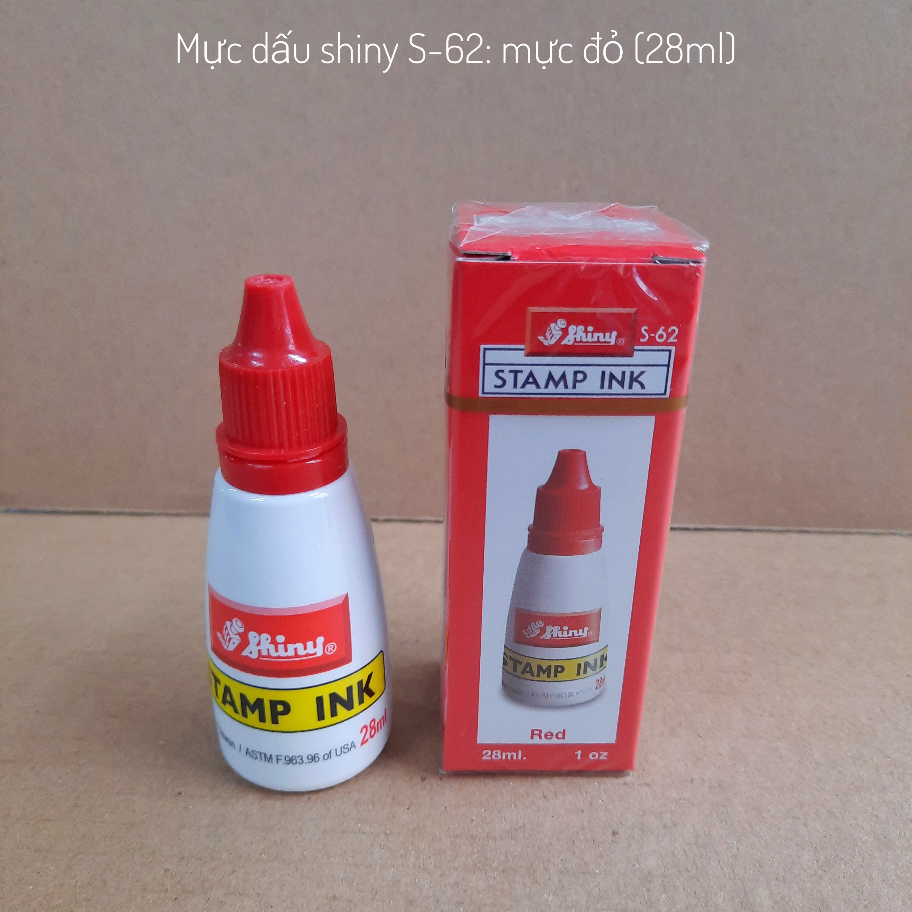 Mực dấu shiny lọ 28ml