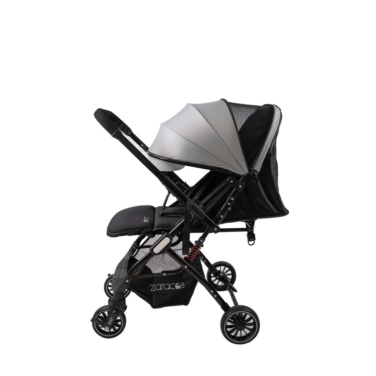 Xe đẩy gấp gọn 2 chiều cho bé Zaracos Evian 2996 Grey - Zaracos Việt Nam