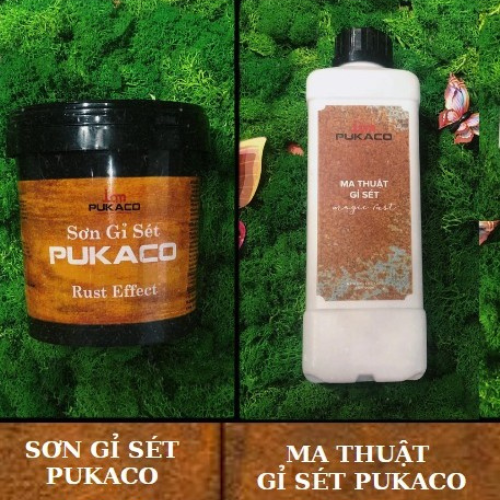 SƠN GỈ SÉT PUKACO-R006 (hiệu ứng gỉ sét thật 100%)