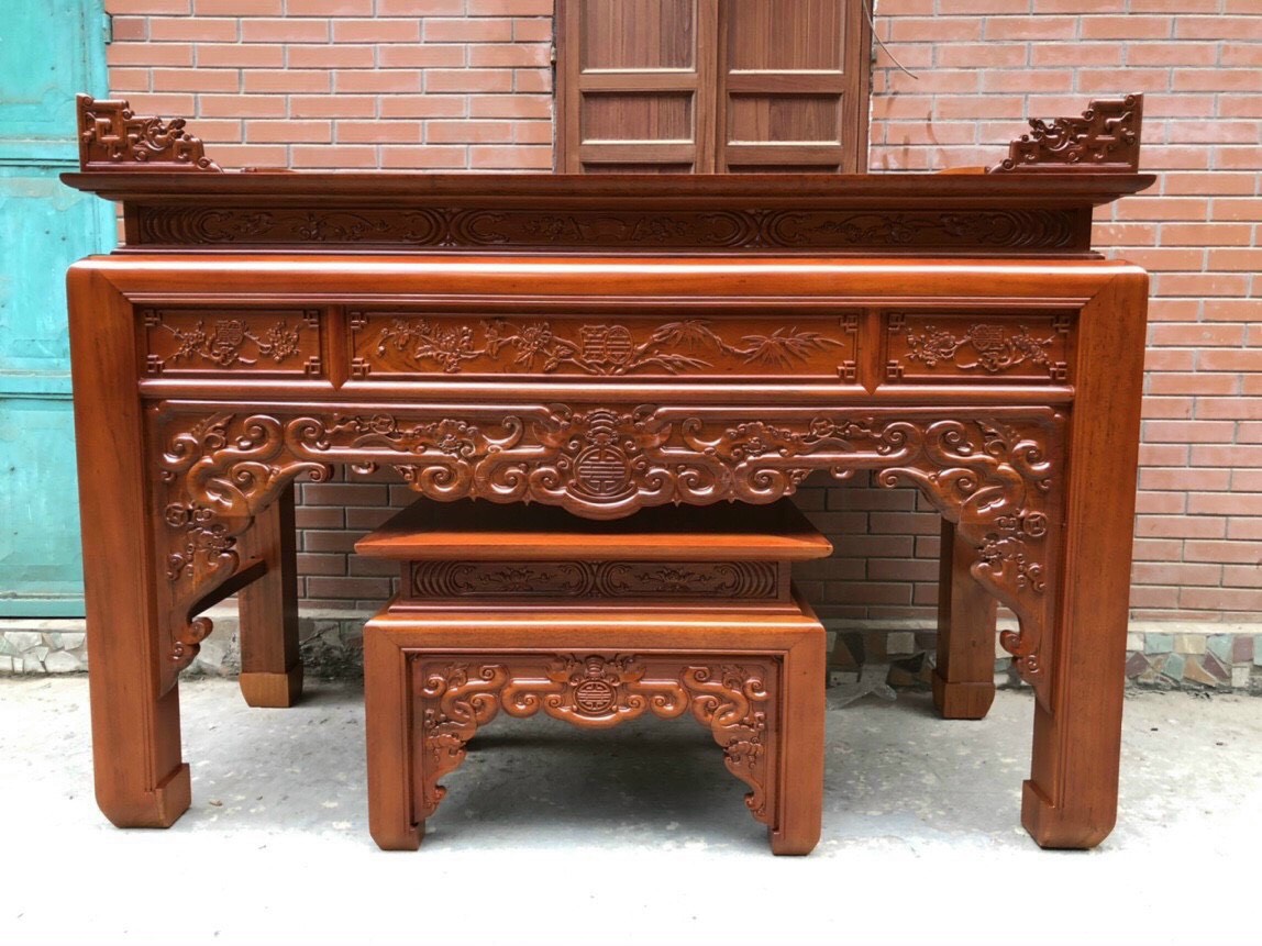 Án gian thờ gỗ gụ