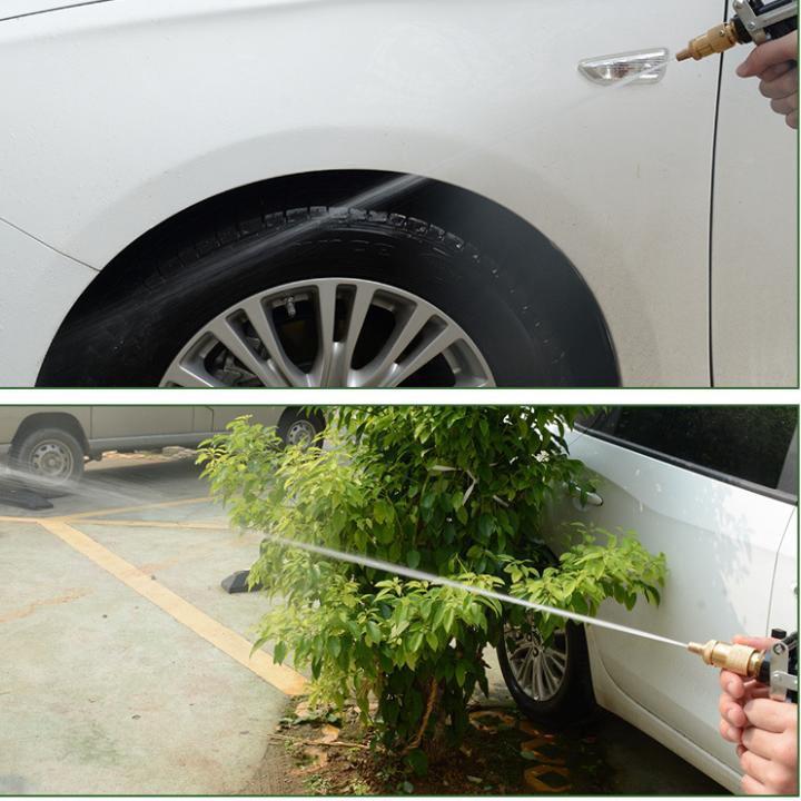 ️️ Bộ dây và vòi xịt tăng áp lực nươc 300% loại 10m 206712