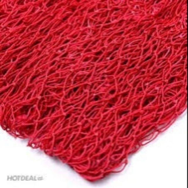 Lưới ĐỔ rửa chén bát, miếng chùi xoong nồi chảo (lưới đỏ)