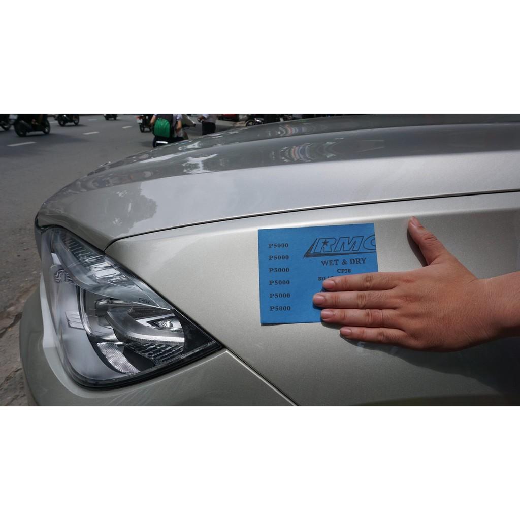 Giấy nhám nước siêu mịn đánh bóng gương Epoxy Resin, Inox, Đá, Kim Loại, Ô tô