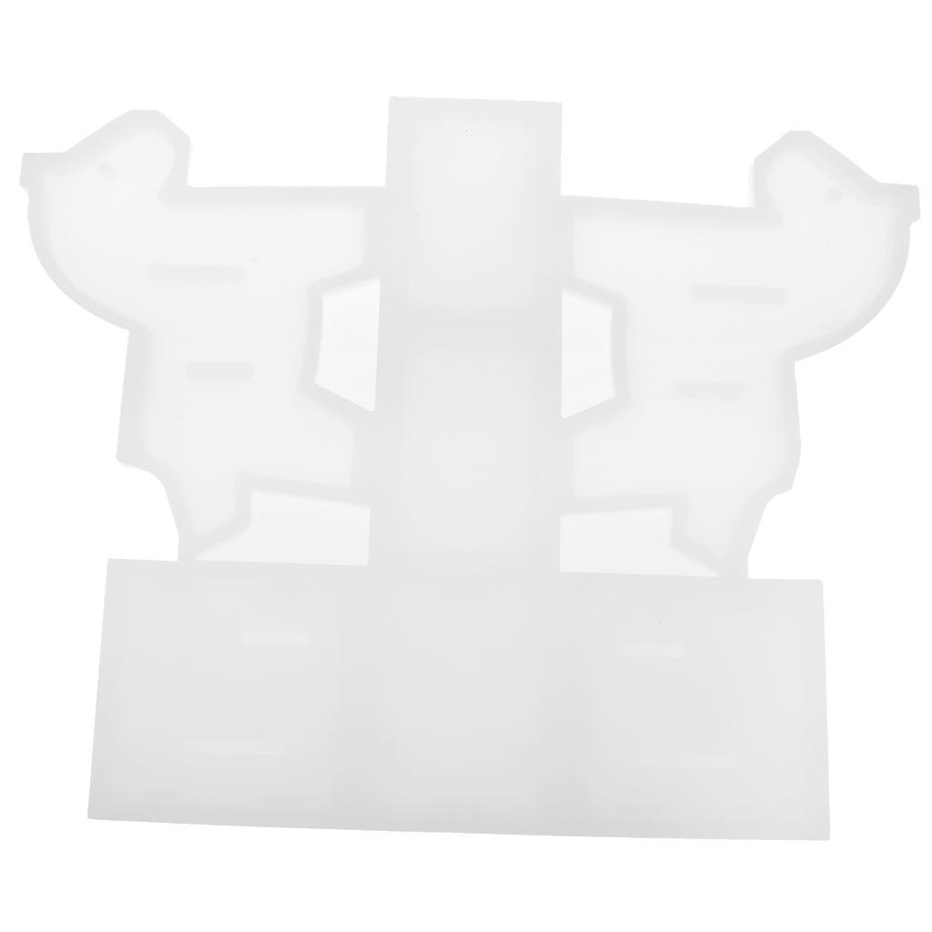 Silicone Molds Horse Pen Container Making DIY Brush Pot Tool Accessory Craft Mould DIY Making 11.42'' * 9.25''