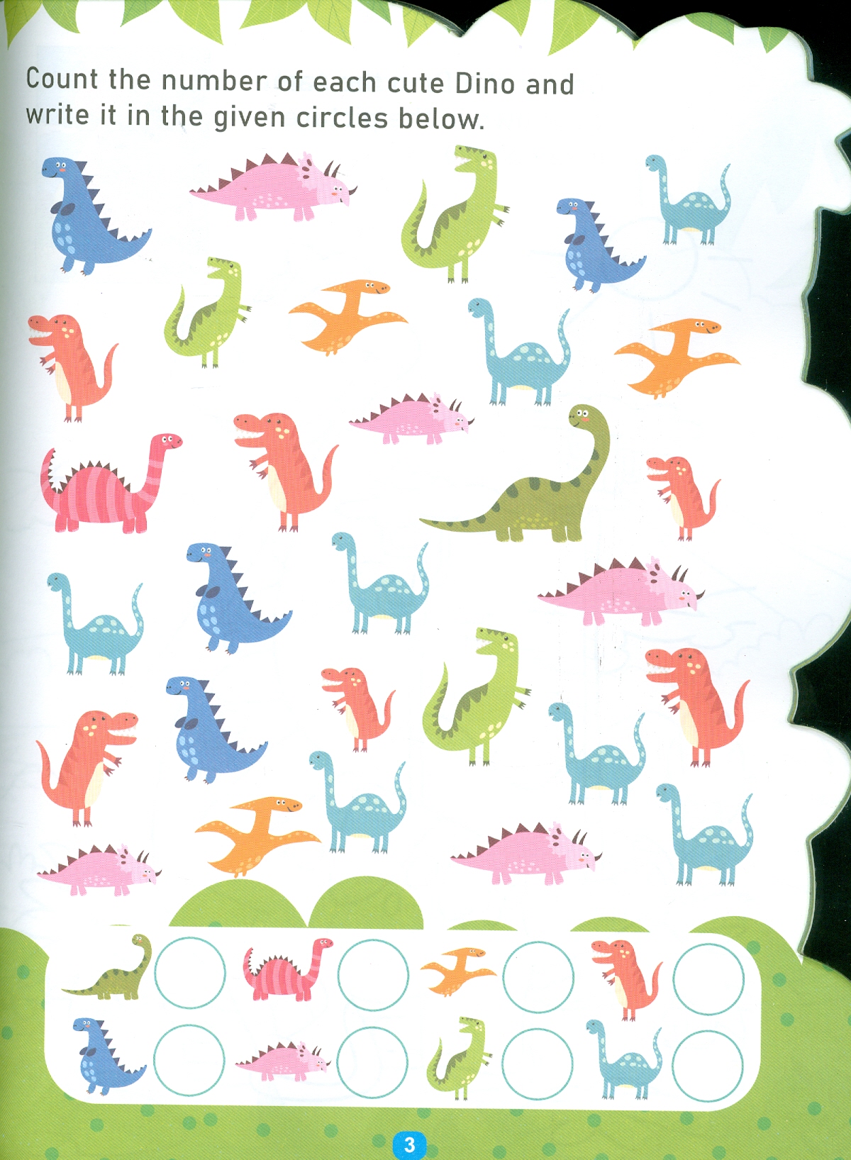 Hình ảnh Dinosaurs - Activity And Colouring Book (Sách Hoạt Động Và Tô Màu: Khủng Long)