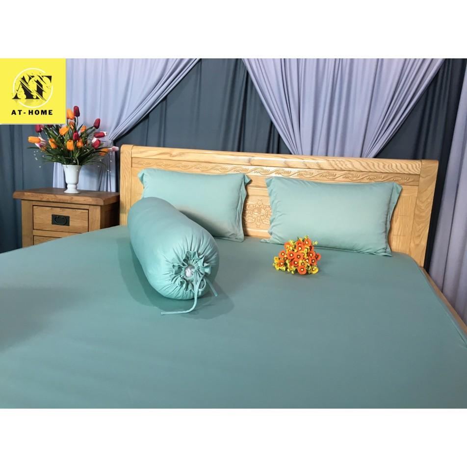 Ga - Drap Giường Lẻ Thun Mát Lạnh Thương hiệu LAN PHAM BEDDING - Màu Xanh Matcha