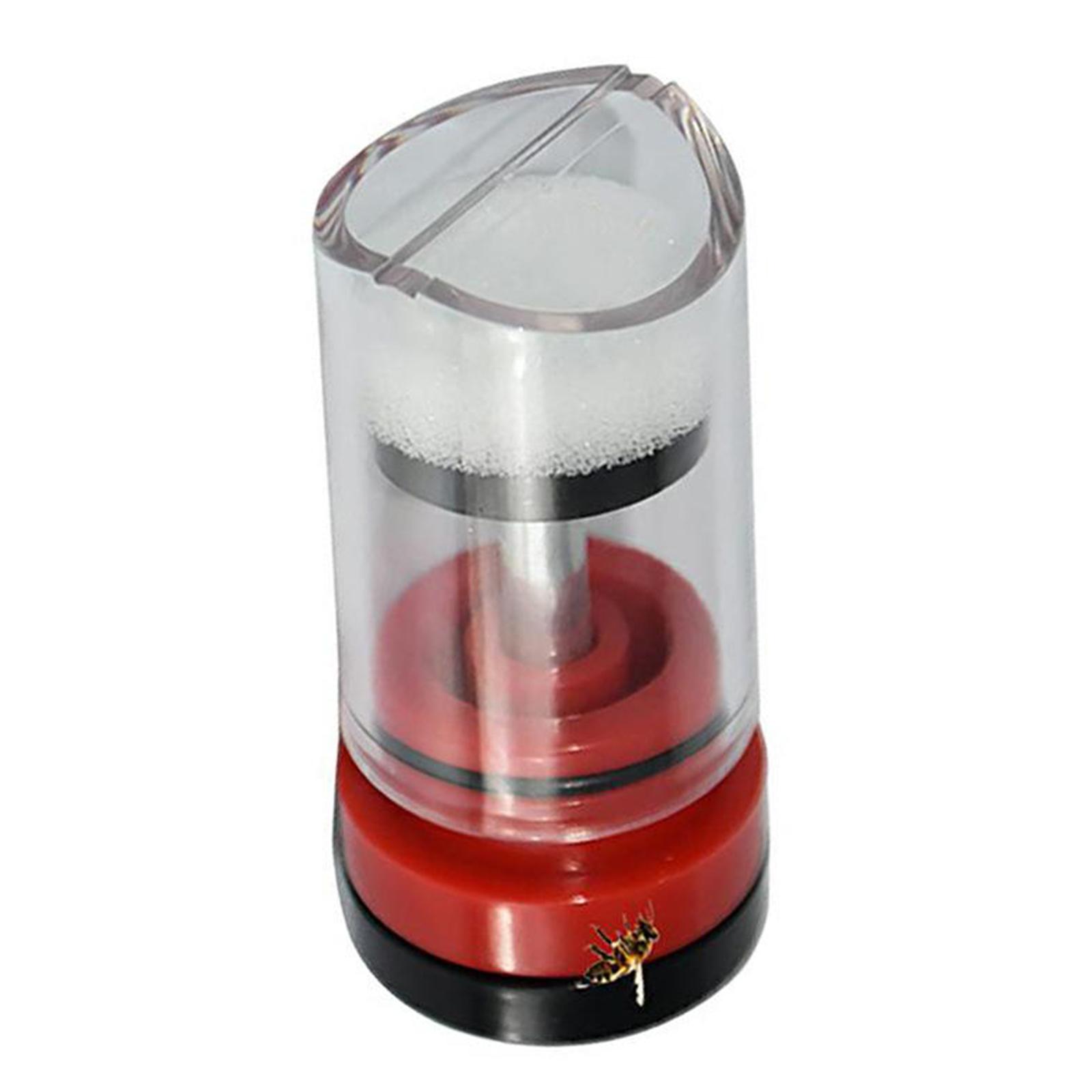 One-Handed Bee Queen Marker Bottle with Sponge Marking Tool Beekeeping