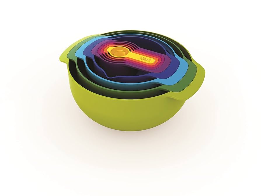 BỘ dụng cụ nhà bếp xếp lồng 9 món Joseph Joseph Nest plus 9 Nhiều màu Hàng chính hãng