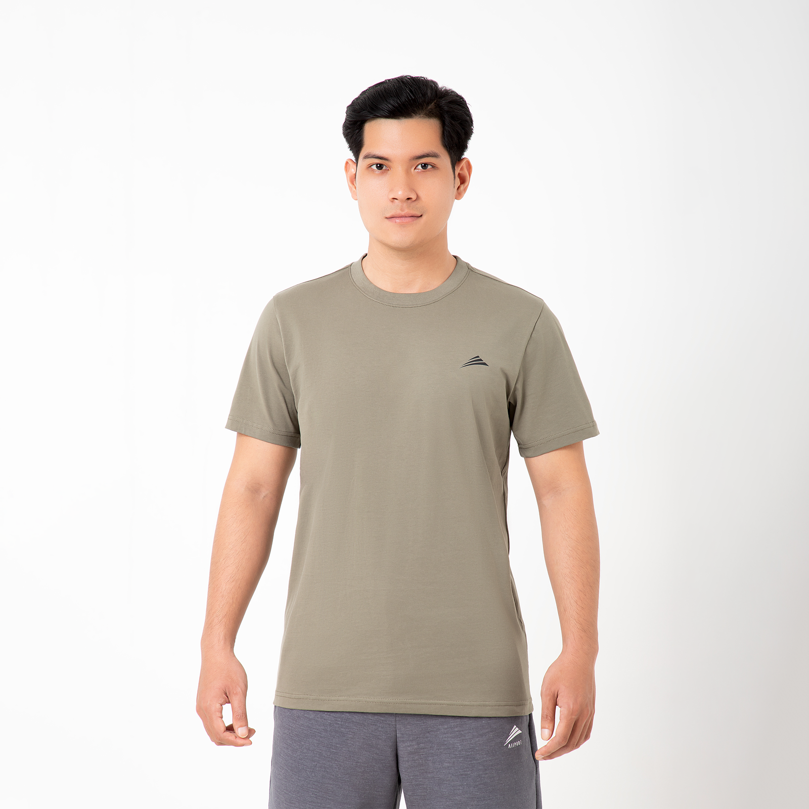 Áo thun nam cotton cổ tròn ALLPUR cao cấp phong cách tối giản thời thượng