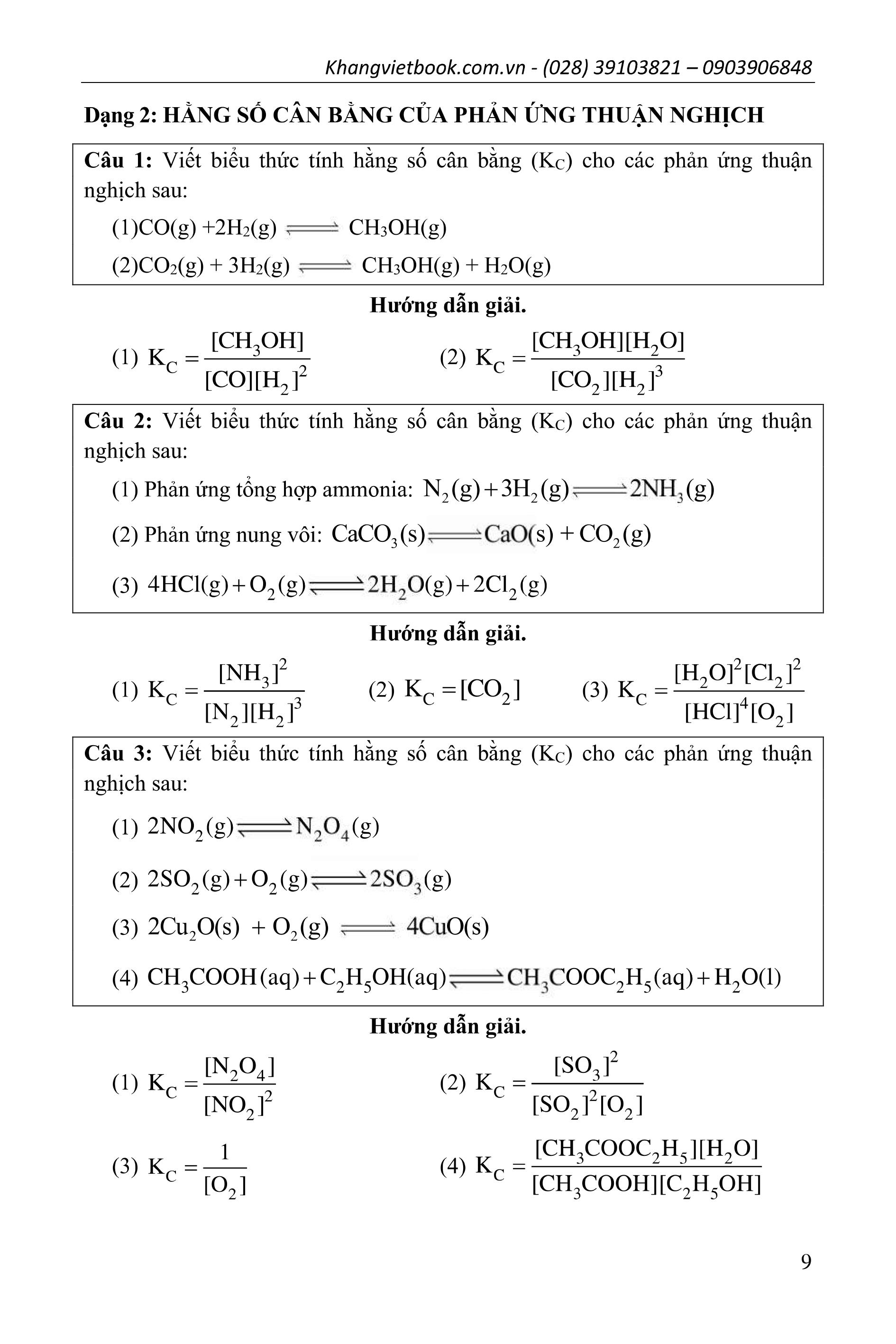 Phương Pháp Tư Duy Hóa Học 11 (Biên Soạn Theo Chương Trình mới)