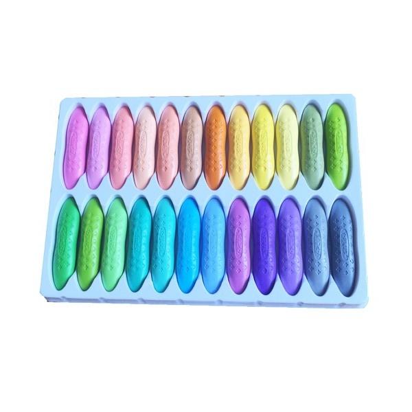 Hộp Sáp 24 Màu Y-Plus+ Peanut Pastel CR2002