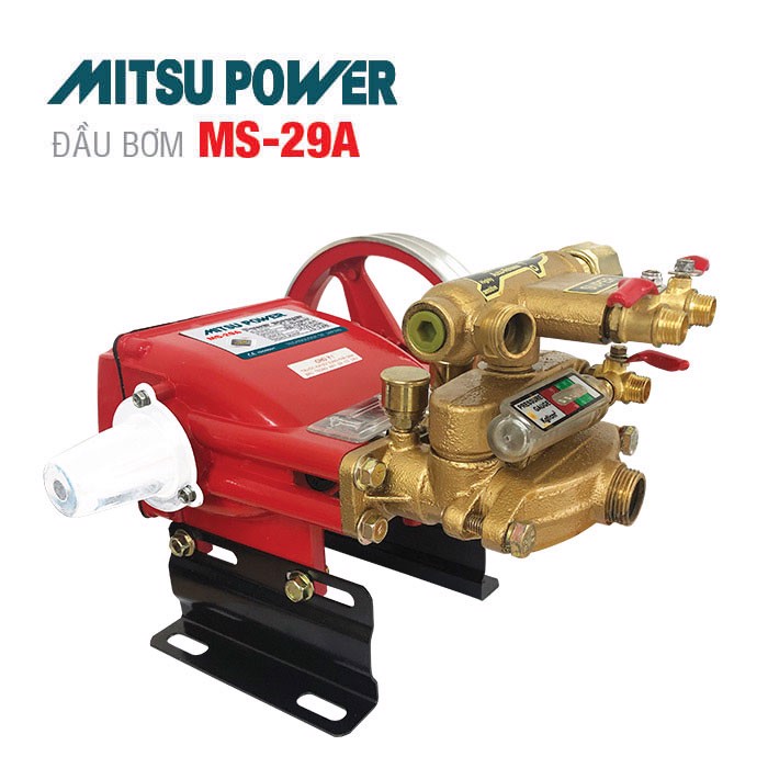 Đầu bơm xịt rửa xe cao áp, đầu phun xịt áp lực MITSU POWER MS-29A (1HP)