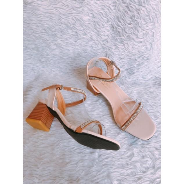 Giày Cao Gót 5p Meca Xoàn