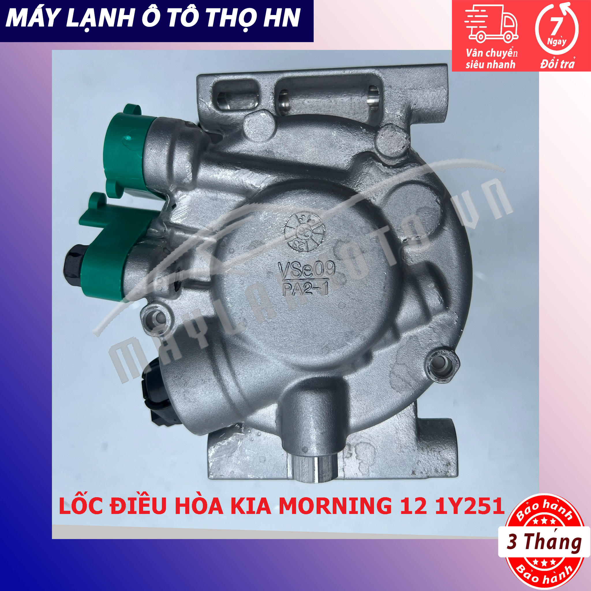 Lốc điều hòa Kia Morning 2012 2013 2014 2015 hàng Hàn Quốc 12 13 14 15 97701-1Y251