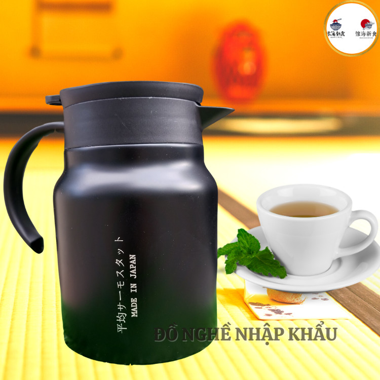 Bình trà giữ nhiệt Inox 316 hàng cao cấp xuất NHẬT dung tích 1000ml