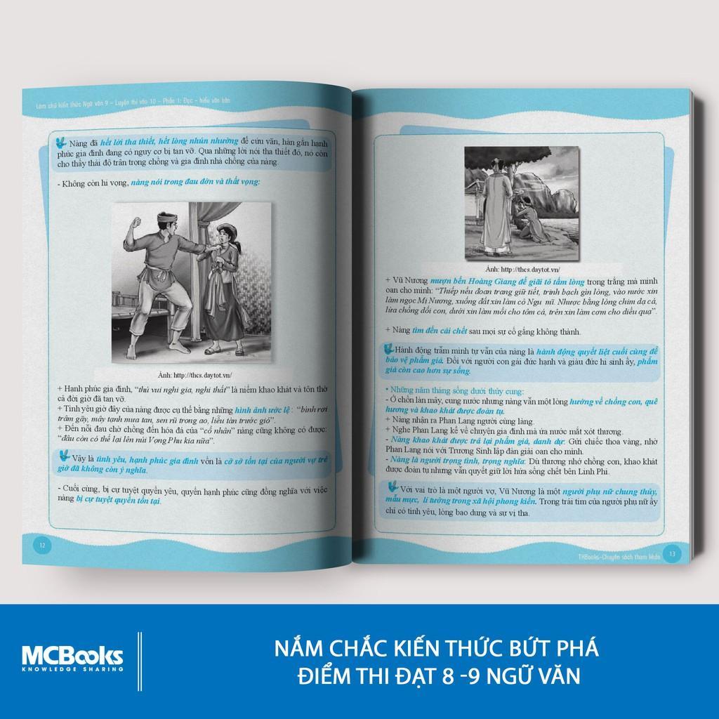 Làm chủ kiến thức Ngữ văn 9 luyện thi vào 10 - Phần 1: Đọc - hiểu văn bản - Bản Quyền