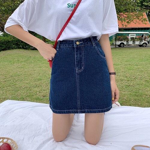 Chân Váy Chữ A Cap Cao Có Quần Trong
