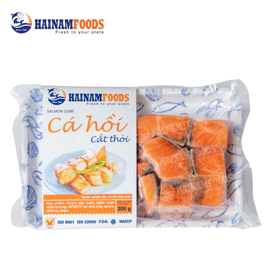CÁ HỒI CẮT THỎI- 200G