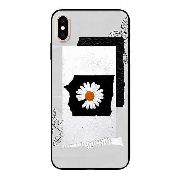 Ốp Lưng in cho iPhone X/ Xs Mẫu Cúc Họa Mi 6 - Hàng Chính Hãng