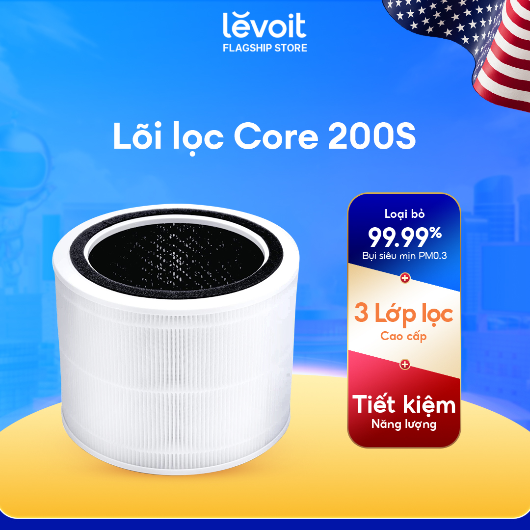 Lõi Lọc Diệt Khuẩn Levoit Core 200S - Hàng Chính Hãng