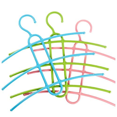 Móc treo quần áo thông minh 3 tầng tiện lợi