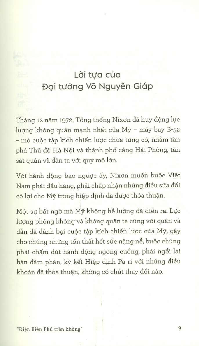 Điện Biên Phủ trên không - Chiến thắng của ý chí và trí tuệ Việt Nam