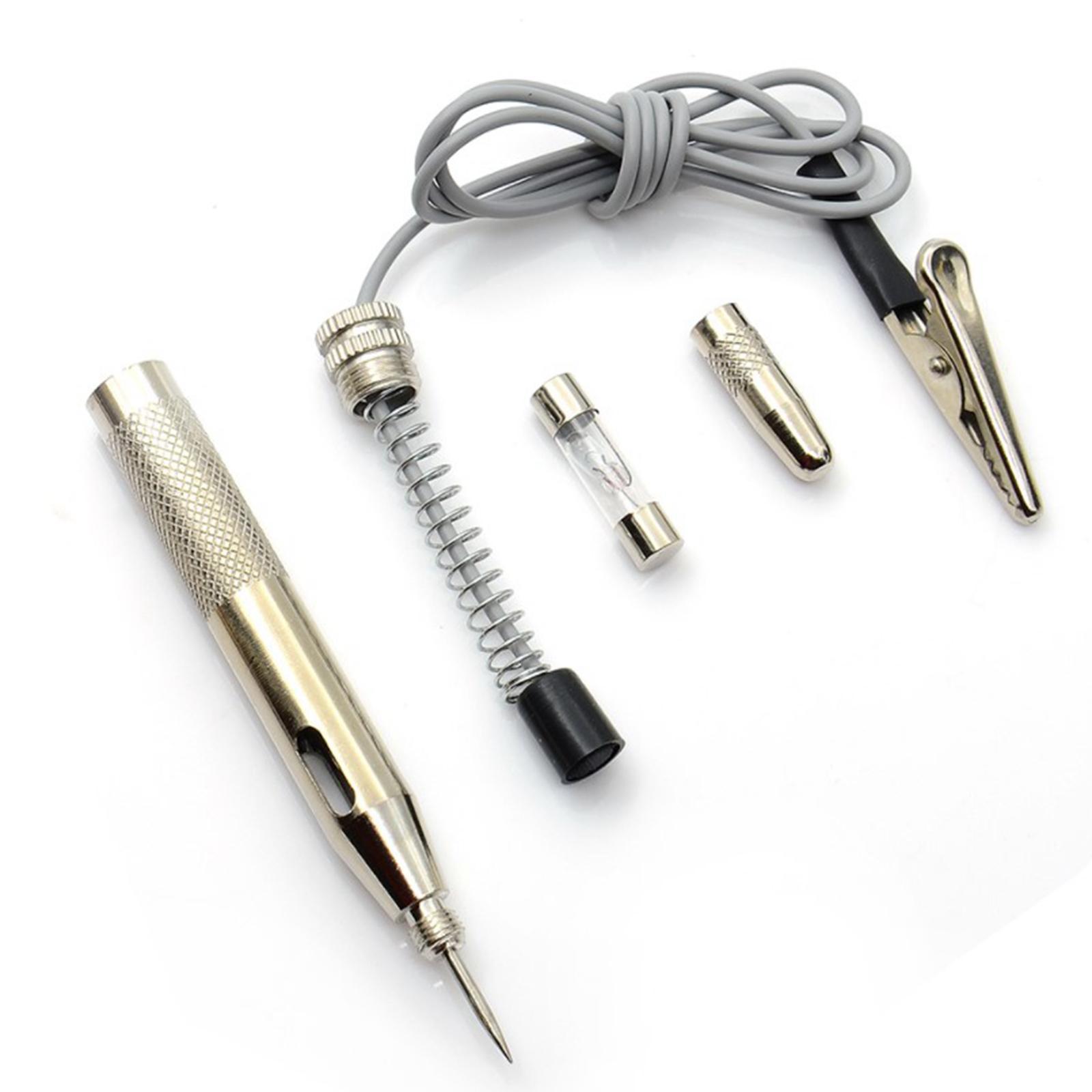 6-24V Heavy Duty Car DC 6V 12V 24V Circuit Tester Test Pen Extended Leads