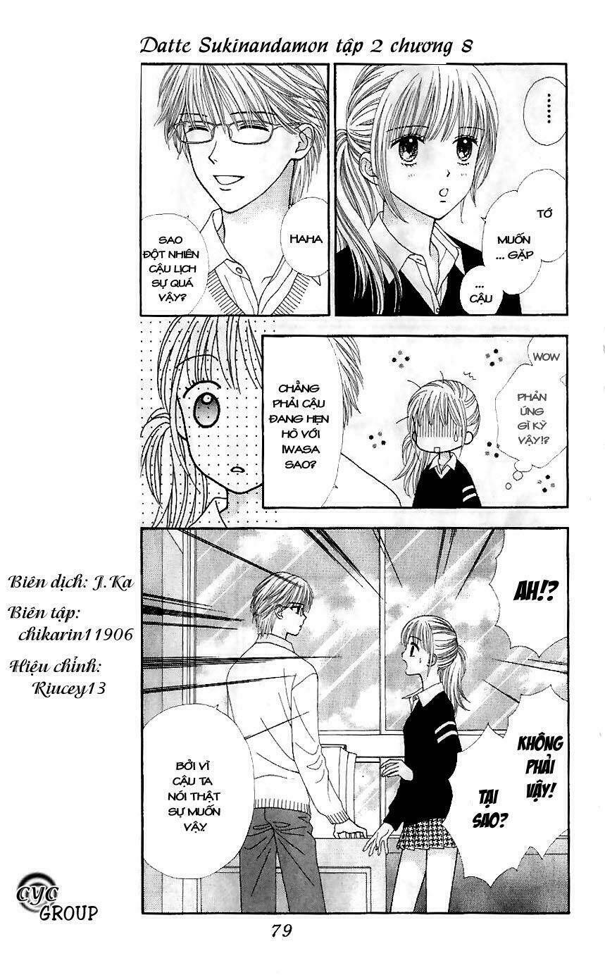 datte suki nandamon chapter 8 15