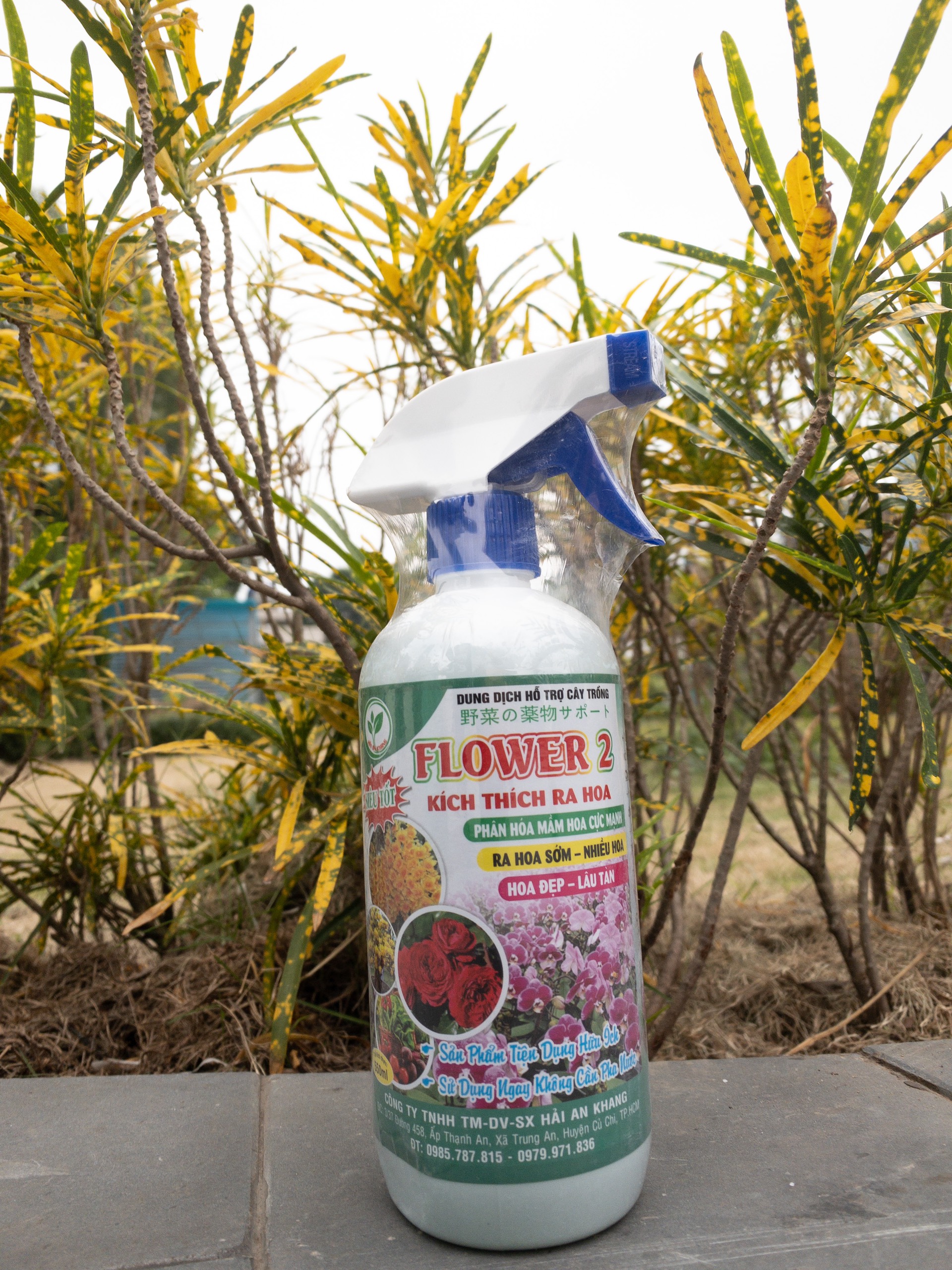 Dung dịch hỗ trợ cây trồng FLOWER 2 - kích thích ra hoa - -