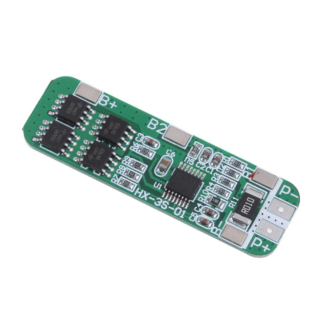 Premium 6A 3Series 18650 Li-ion Lithium Battery PCB Charger Protection Board
