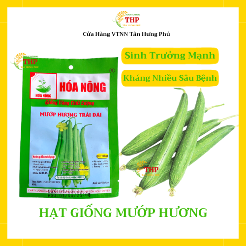 Hạt giống Mướp Hương Trái Dài | Hạt Giống | gói 10 hạt