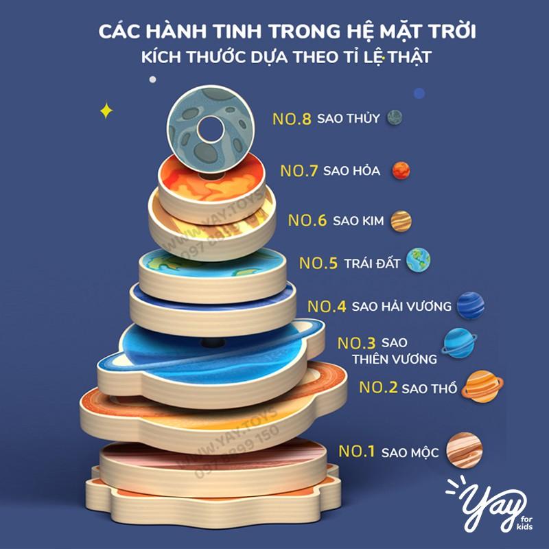 Trò Chơi Tháp Vòng Gỗ Vũ Trụ 1.5+ Mideer