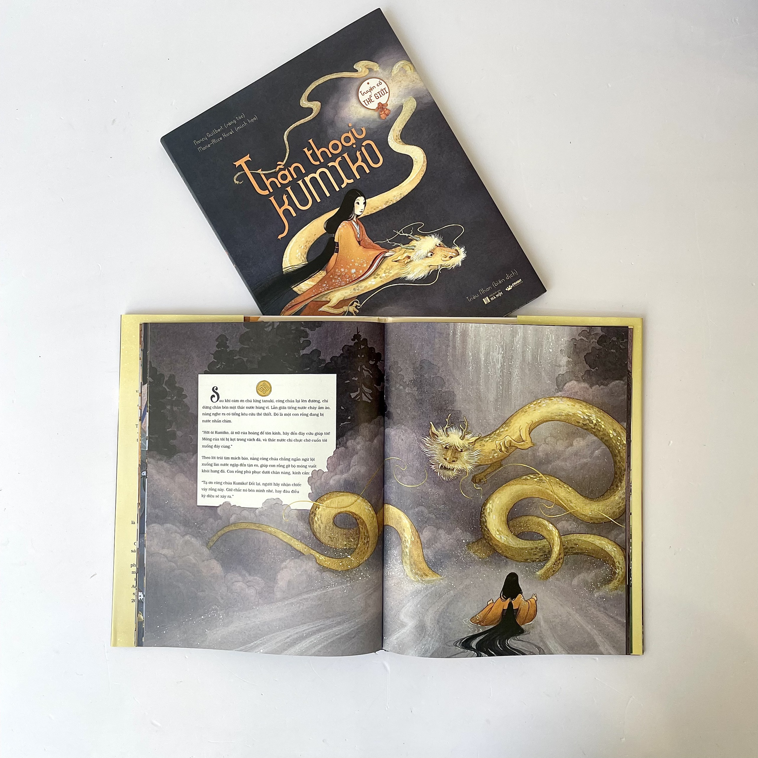 Sách - Thần thoại Kumiko - Truyện cổ tích thế giới - Crabit Kidbooks - cho bé 5+