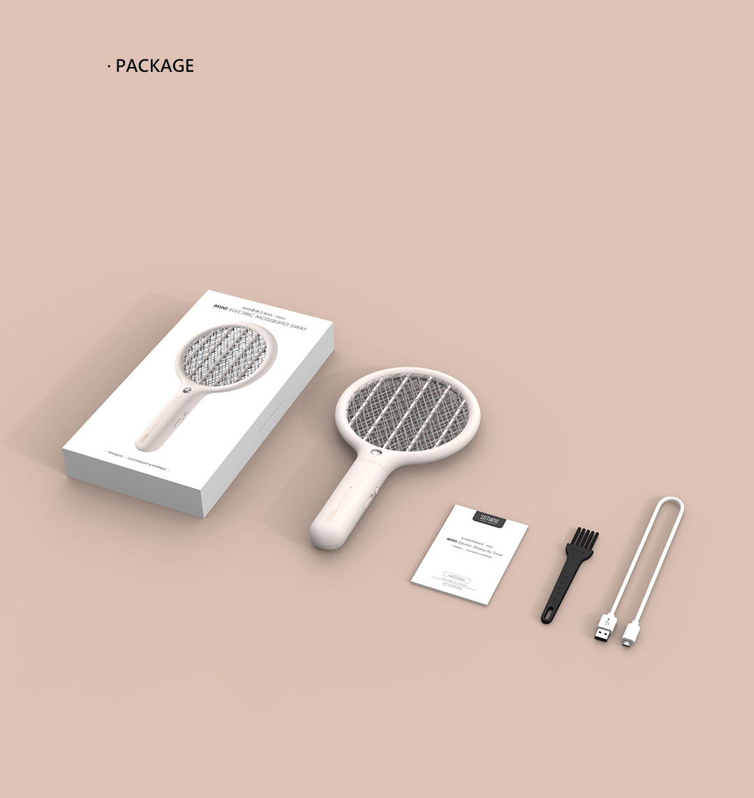 Vợt đánh muỗi Uareliffe tích hợp điện với đèn led thiết kế cầm tay tiện lợi Electric Mosquito Swatter