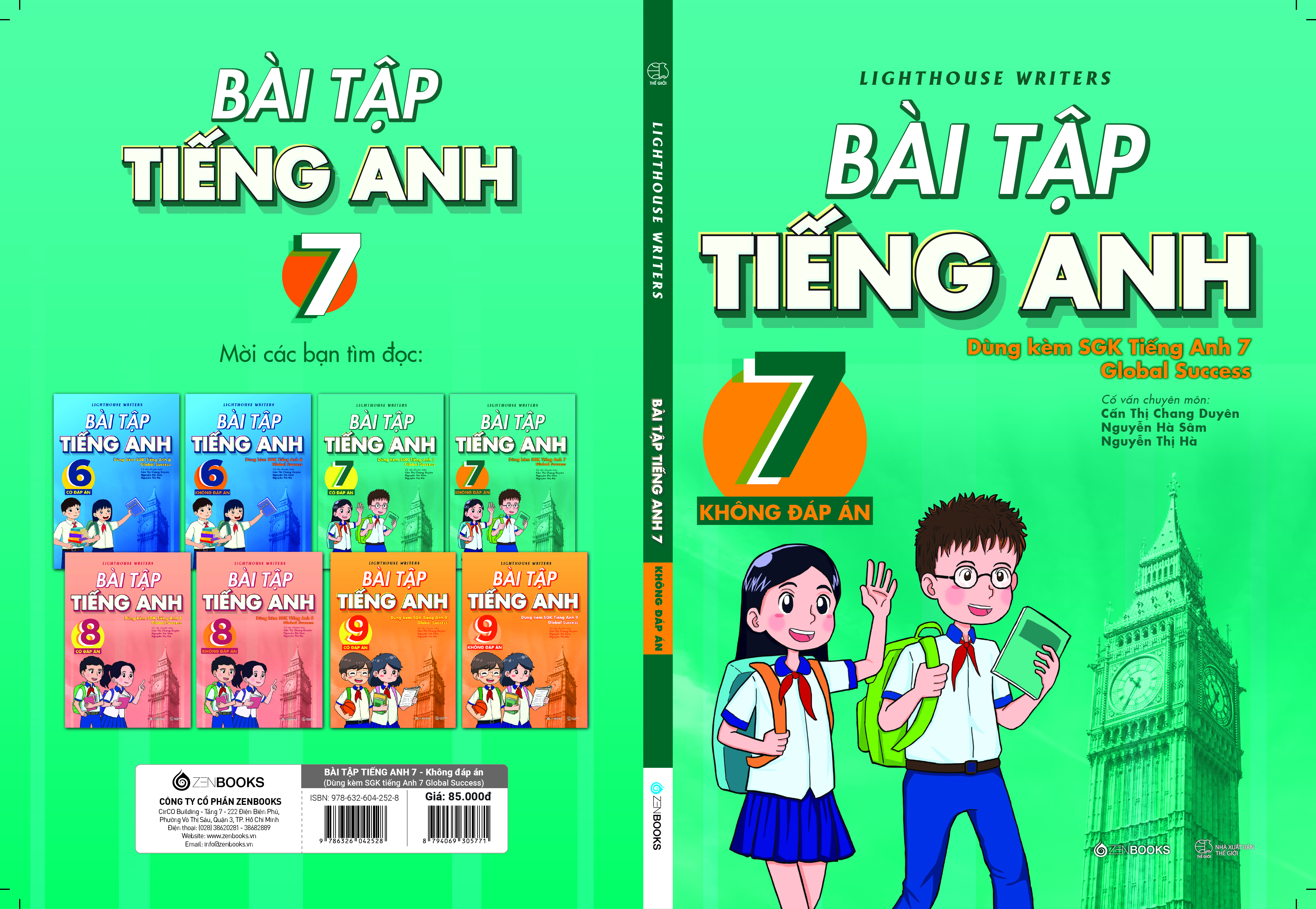 Sách Bài Tập Tiếng Anh 7 - Không đáp án (Dùng kèm SGK Tiếng Anh 7 Global Success)