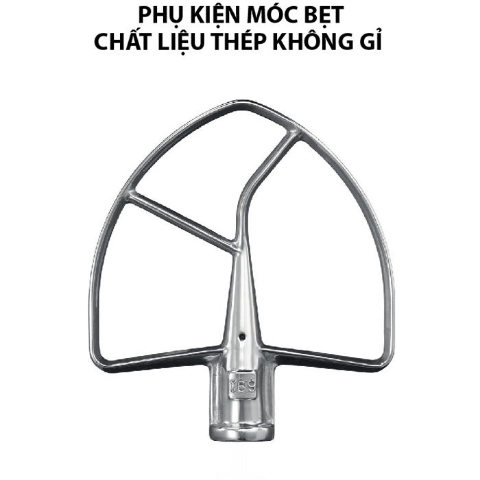 Máy Trộn Bát Nâng Chuyên Nghiệp KitchenAid 5KSM7990XEER (6.9L) - Đỏ - Hàng Chính Hãng