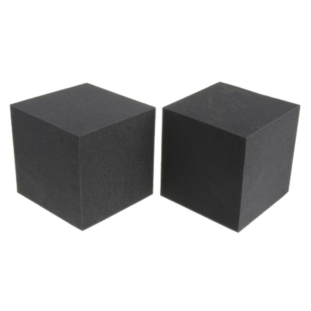 2x Acoustic Foam Soundproofing Sound Isolation Panels for Home Theatre KTV