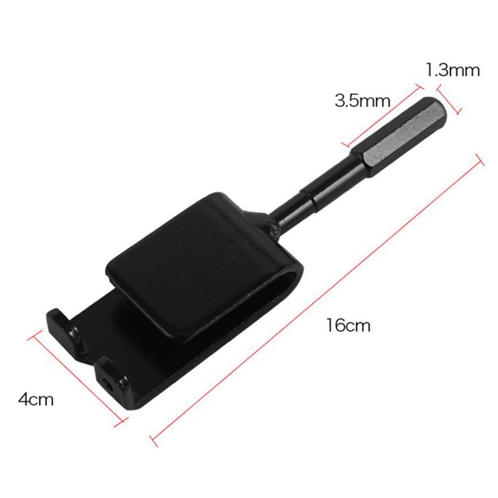 Ice Anchor Power Drill Adapter with Sleeve for Fixation of Canopies Tent Peg