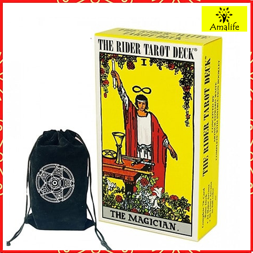 Bài Tarot Kèm Túi Đựng Bài – Bài Bói Tarot Chính Hãng Amalife - The Rider Waite Deck