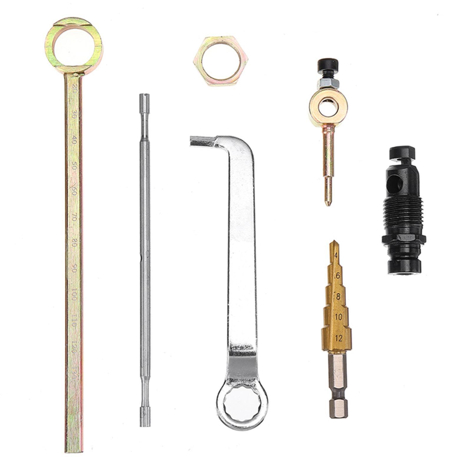 Power Drill Attachment Double Head Metal Nibbler Cutting Cutter Gold